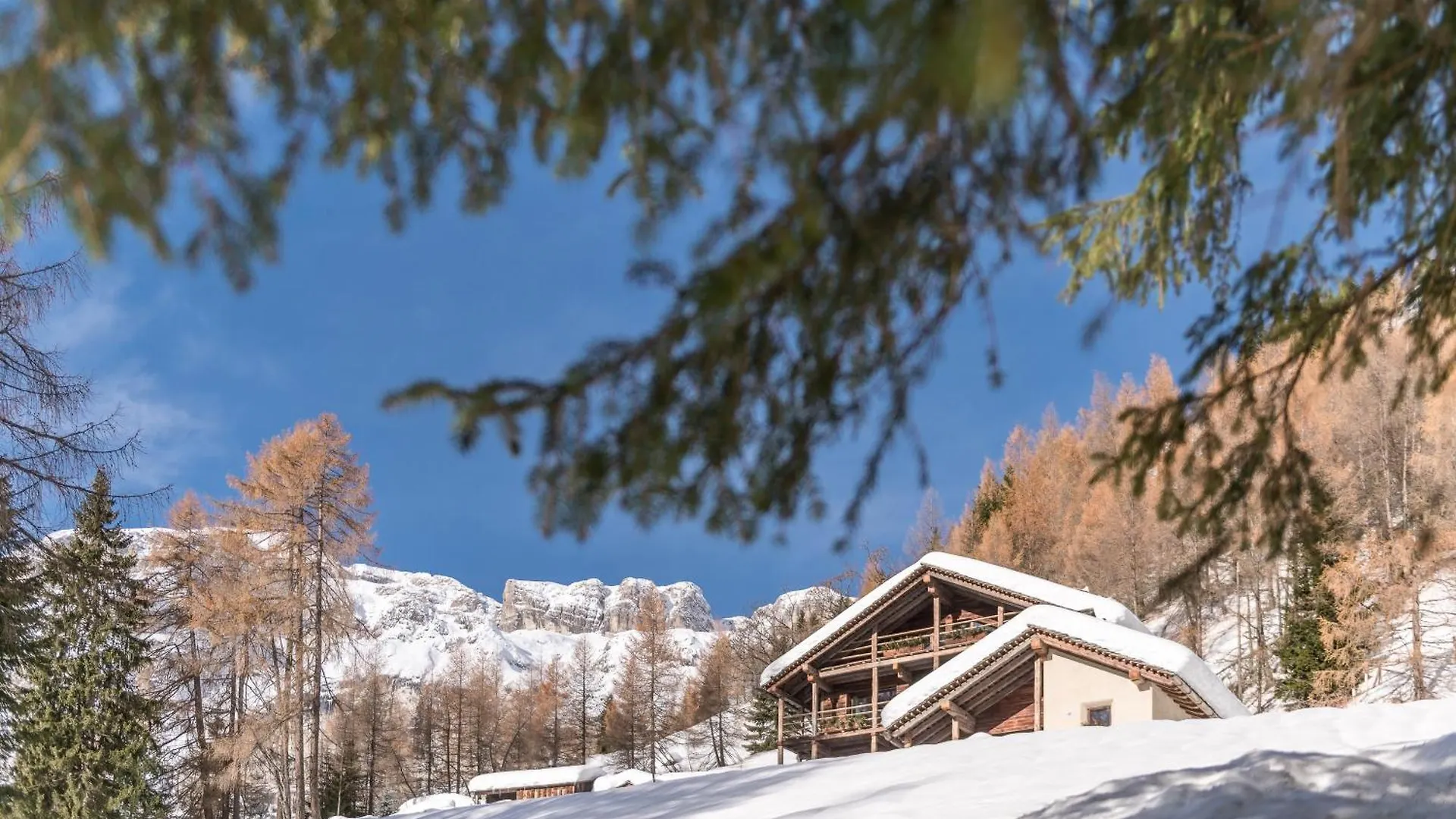 Domek alpejski Willa Dolomites Luxe Cesa Del Louf Arabba